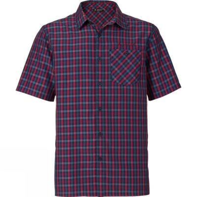 Camisa Vaude Albsteig Hombre - Azul Marino - Chile WTS730829